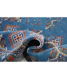 Ajrak 3'11'' X 6'0'' Power-Loomed Wool-Bamboo Silk Rug 3'11'' x 6'0'' (118 X 180) / Grey / Grey