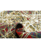 Dhanak 4'0'' X 5'9'' Power-Loomed Wool Rug 4'0'' x 5'9'' (120 X 173) / Red / Gold