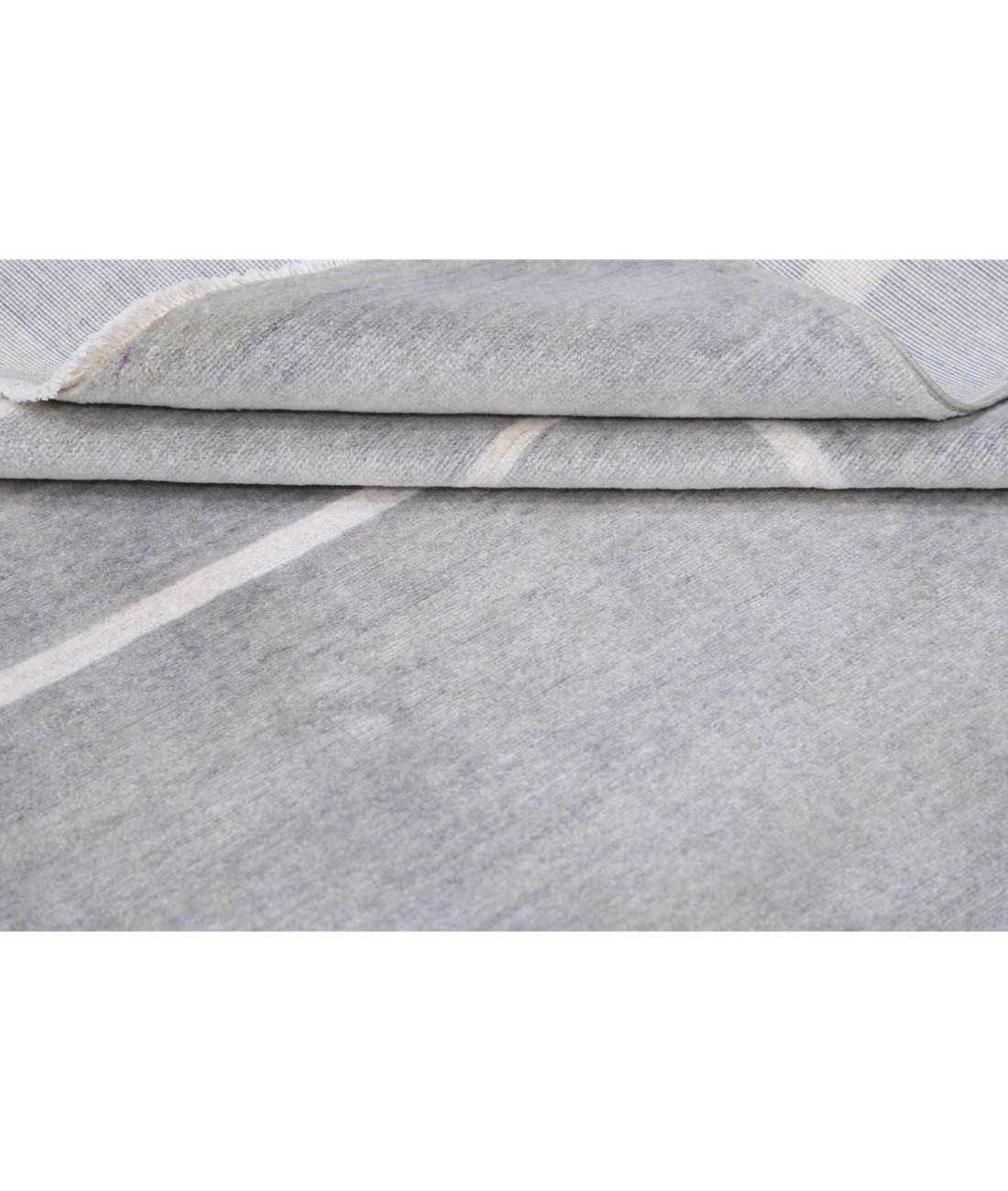 Power Loomed Ella Wool Rug 7' 9" X 9' 4" 7' 9" X 9' 4" (236 X 284) / Grey / Grey