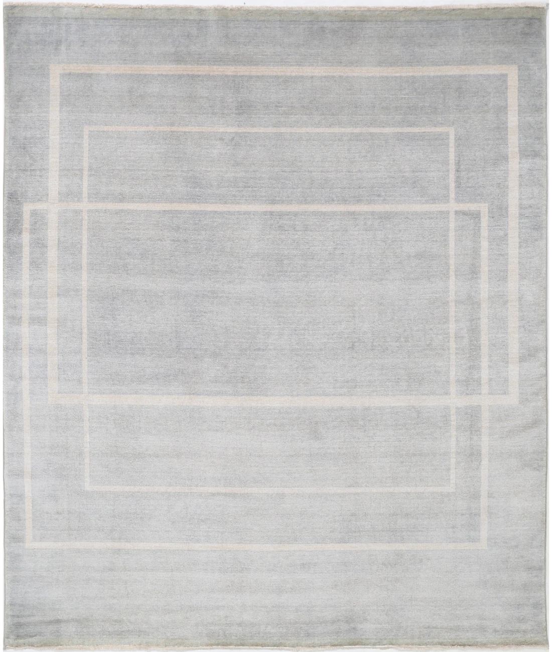 Power Loomed Ella Wool Rug 7' 9" X 9' 4" 7' 9" X 9' 4" (236 X 284) / Grey / Grey