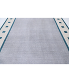 Power Loomed Ella Wool Rug 8' 11" X 11' 11" 8' 11" X 11' 11" (272 X 363) / Grey / Ivory