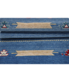 Power Loomed Ella Wool Rug 2' 5" X 12' 0" 2' 5" X 12' 0" (74 X 366) / Blue / Blue