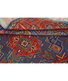 Gulshan 3'10'' X 6'0'' Power-Loomed Wool-Bamboo Silk Rug 3'10'' x 6'0'' (115 X 180) / Blue / Red