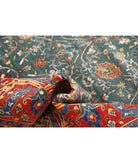 Gulshan 8'10'' X 12'1'' Power-Loomed Wool-Bamboo Silk Rug 8'10'' x 12'1'' (265 X 363) / Green / Red