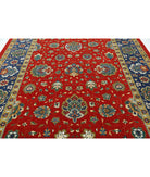 Gulshan 8'10'' X 12'3'' Power-Loomed Wool-Bamboo Silk Rug 8'10'' x 12'3'' (265 X 368) / Red / Blue