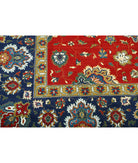 Gulshan 8'10'' X 12'3'' Power-Loomed Wool-Bamboo Silk Rug 8'10'' x 12'3'' (265 X 368) / Red / Blue
