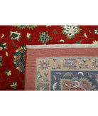 Gulshan 8'10'' X 12'3'' Power-Loomed Wool-Bamboo Silk Rug 8'10'' x 12'3'' (265 X 368) / Red / Blue