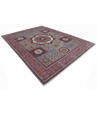 Gulshan 8'10'' X 11'11'' Power-Loomed Wool-Bamboo Silk Rug 8'10'' x 11'11'' (265 X 358) / Red / Red
