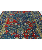 Gulshan 8'10'' X 12'2'' Power-Loomed Wool-Bamboo Silk Rug 8'10'' x 12'2'' (265 X 365) / Blue / Red