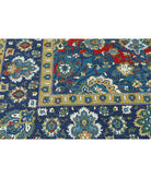 Gulshan 8'10'' X 12'2'' Power-Loomed Wool-Bamboo Silk Rug 8'10'' x 12'2'' (265 X 365) / Blue / Red