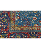 Gulshan 8'10'' X 12'1'' Power-Loomed Wool-Bamboo Silk Rug 8'10'' x 12'1'' (265 X 363) / Teal / Blue