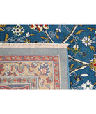 Gulshan 8'10'' X 12'1'' Power-Loomed Wool-Bamboo Silk Rug 8'10'' x 12'1'' (265 X 363) / Teal / Blue