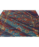 Gulshan 8'10'' X 12'3'' Power-Loomed Wool-Bamboo Silk Rug 8'10'' x 12'3'' (265 X 368) / Teal / Blue