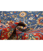 Gulshan 8'10'' X 12'2'' Power-Loomed Wool-Bamboo Silk Rug 8'10'' x 12'2'' (265 X 365) / Blue / Red