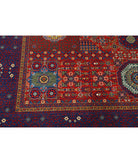 Gulshan 8'10'' X 11'11'' Power-Loomed Wool-Bamboo Silk Rug 8'10'' x 11'11'' (265 X 358) / Red / Blue