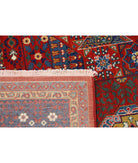 Gulshan 8'10'' X 11'11'' Power-Loomed Wool-Bamboo Silk Rug 8'10'' x 11'11'' (265 X 358) / Red / Blue