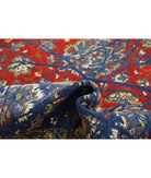 Gulshan 8'11'' X 12'4'' Power-Loomed Wool-Bamboo Silk Rug 8'11'' x 12'4'' (268 X 370) / Red / Blue
