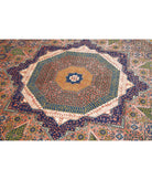 Gulshan 8'10'' X 11'11'' Power-Loomed Wool-Bamboo Silk Rug 8'10'' x 11'11'' (265 X 358) / Red / Blue