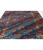 Gulshan 8'10'' X 12'3'' Power-Loomed Wool-Bamboo Silk Rug 8'10'' x 12'3'' (265 X 368) / Red / Blue