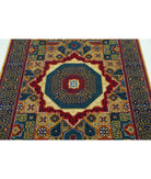 Gulshan 3'10'' X 6'0'' Power-Loomed Wool-Bamboo Silk Rug 3'10'' x 6'0'' (115 X 180) / Gold / Blue