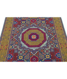 Gulshan 3'10'' X 6'0'' Power-Loomed Wool-Bamboo Silk Rug 3'10'' x 6'0'' (115 X 180) / Green / Gold