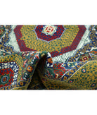 Gulshan 3'10'' X 6'0'' Power-Loomed Wool-Bamboo Silk Rug 3'10'' x 6'0'' (115 X 180) / Green / Gold