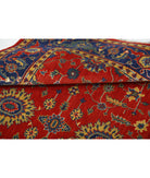 Gulshan 3'10'' X 6'0'' Power-Loomed Wool-Bamboo Silk Rug 3'10'' x 6'0'' (115 X 180) / Red / Blue