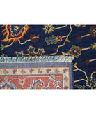Gulshan 3'10'' X 6'1'' Power-Loomed Wool-Bamboo Silk Rug 3'10'' x 6'1'' (115 X 183) / Blue / Red
