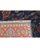 Gulshan 3'10'' X 6'1'' Power-Loomed Wool-Bamboo Silk Rug 3'10'' x 6'1'' (115 X 183) / Blue / Red