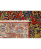 Gulshan 3'11'' X 5'9'' Power-Loomed Wool-Bamboo Silk Rug 3'11'' x 5'9'' (118 X 173) / Red / Blue