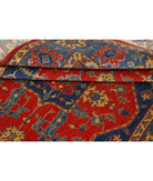 Gulshan 3'10'' X 6'0'' Power-Loomed Wool-Bamboo Silk Rug 3'10'' x 6'0'' (115 X 180) / Red / Blue