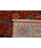 Gulshan 3'10'' X 6'0'' Power-Loomed Wool-Bamboo Silk Rug 3'10'' x 6'0'' (115 X 180) / Red / Blue