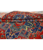 Gulshan 3'1'' X 6'0'' Power-Loomed Wool-Bamboo Silk Rug 3'1'' x 6'0'' (93 X 180) / Red / Blue