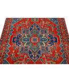 Gulshan 3'10'' X 6'0'' Power-Loomed Wool-Bamboo Silk Rug 3'10'' x 6'0'' (115 X 180) / Red / Blue