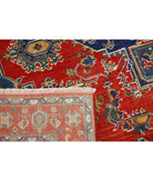 Gulshan 3'10'' X 6'0'' Power-Loomed Wool-Bamboo Silk Rug 3'10'' x 6'0'' (115 X 180) / Red / Blue