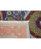 Gulshan 3'10'' X 6'0'' Power-Loomed Wool-Bamboo Silk Rug 3'10'' x 6'0'' (115 X 180) / Blue / Red