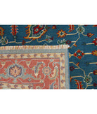 Gulshan 3'10'' X 6'1'' Power-Loomed Wool-Bamboo Silk Rug 3'10'' x 6'1'' (115 X 183) / Blue / Red