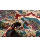 Gulshan 3'10'' X 6'0'' Power-Loomed Wool-Bamboo Silk Rug 3'10'' x 6'0'' (115 X 180) / Gold / Blue
