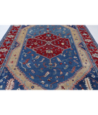Power Loomed Heriz Wool Rug 8' 2" X 11' 8" 8' 2" X 11' 8" (249 X 356) / Blue / Red