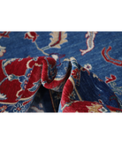 Power Loomed Heriz Wool Rug 8' 2" X 11' 8" 8' 2" X 11' 8" (249 X 356) / Blue / Red