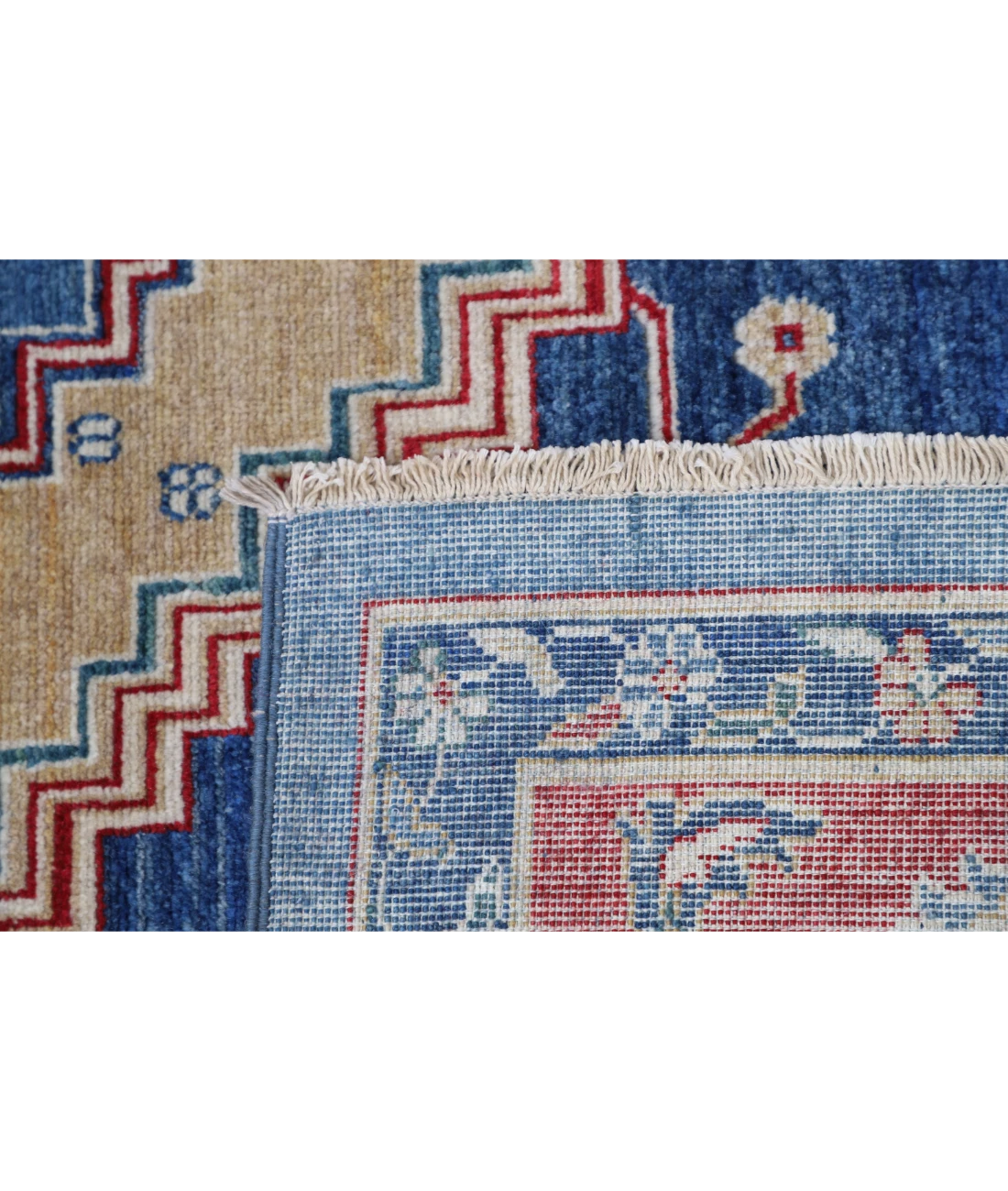 Power Loomed Heriz Wool Rug 8' 2" X 11' 8" 8' 2" X 11' 8" (249 X 356) / Blue / Red
