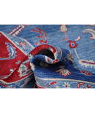 Power Loomed Heriz Wool Rug 8' 0" X 11' 6" 8' 0" X 11' 6" (244 X 351) / Blue / Red