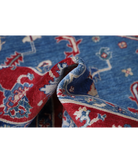 Power Loomed Heriz Wool Rug 8' 2" X 11' 8" 8' 2" X 11' 8" (249 X 356) / Blue / Red