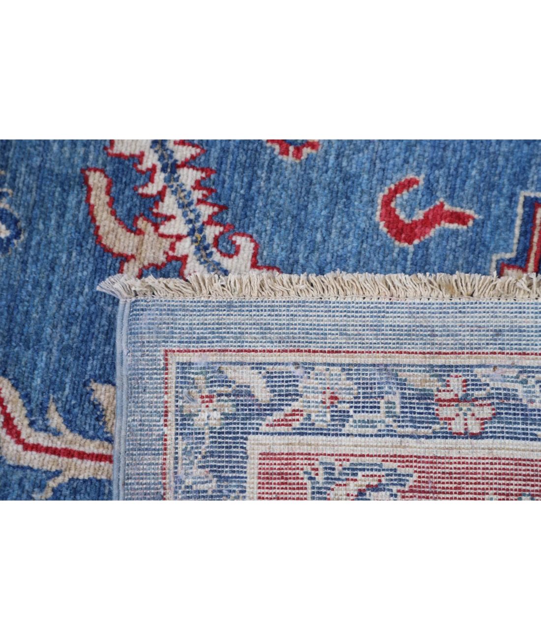Power Loomed Heriz Wool Rug 8' 2" X 11' 8" 8' 2" X 11' 8" (249 X 356) / Blue / Red