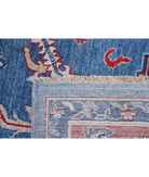 Power Loomed Heriz Wool Rug 8' 2" X 11' 8" 8' 2" X 11' 8" (249 X 356) / Blue / Red