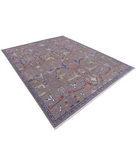 Power Loomed Heriz Wool Rug 8' 0" X 9' 10" 8' 0" X 9' 10" (244 X 300) / Brown / Brown