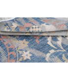 Power Loomed Ikat Wool Rug 8' 10" X 11' 11" 8' 10" X 11' 11" (269 X 363) / Blue / Grey