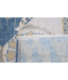 Power Loomed Ikat Wool Rug 8' 10" X 11' 10" 8' 10" X 11' 10" (269 X 361) / Blue / Ivory