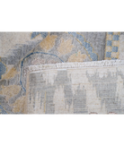 Power Loomed Ikat Wool Rug 8' 10" X 11' 11" 8' 10" X 11' 11" (269 X 363) / Ivory / Grey