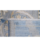 Power Loomed Ikat Wool Rug 8' 11" X 11' 11" 8' 11" X 11' 11" (272 X 363) / Blue / Grey